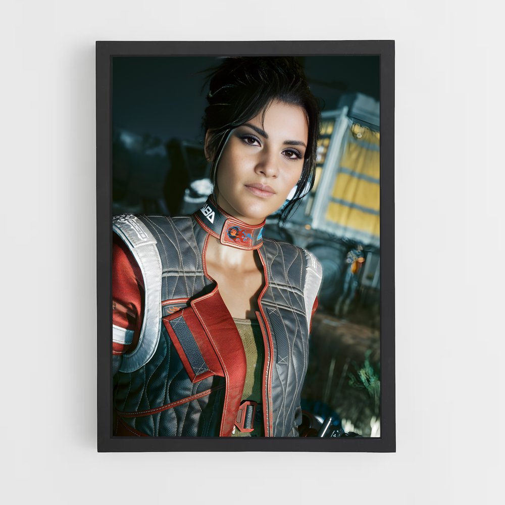 Poster Panam palmer gilet – affiche Cyberpunk (vue 2)